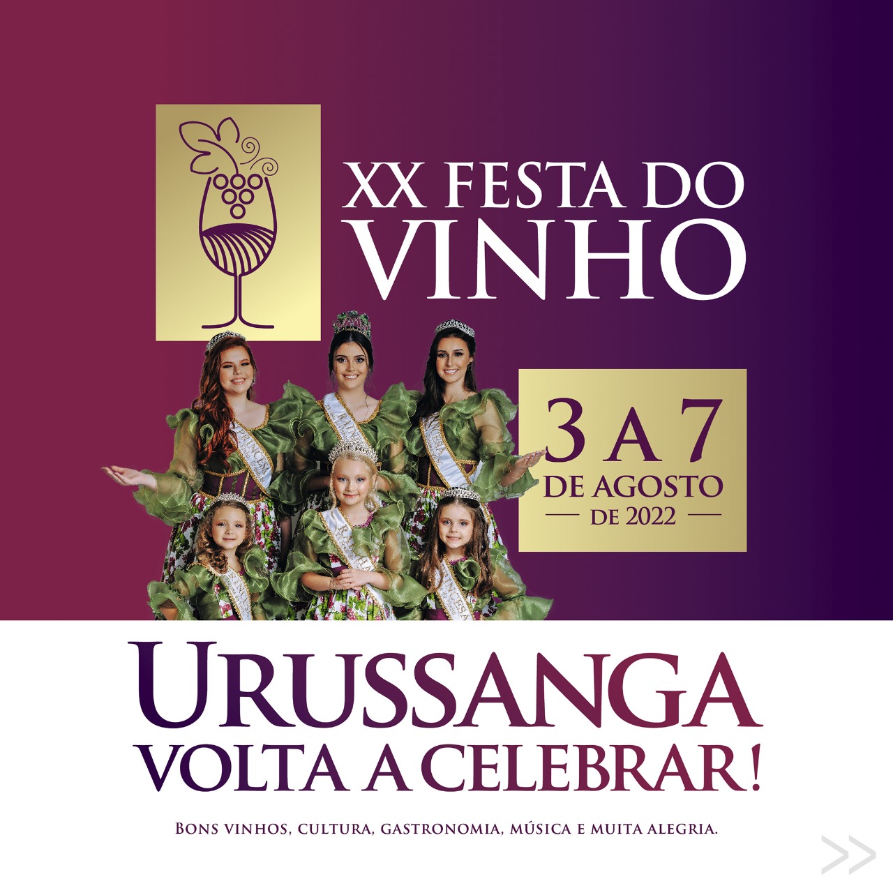 Lan Ada A Programa O Completa Da Festa Do Vinho De Urussanga