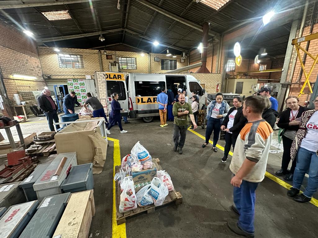 Em Gincana Empresa Arrecada Cerca De Uma Tonelada De Alimentos Para A