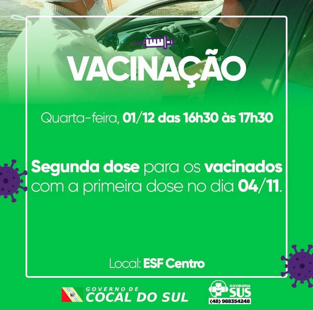 vacina do covid confira data local e grupos que podem se imunizar de 1 a 3 de dezembro whatsapp image 2021 11 30 at 19.59.47 3