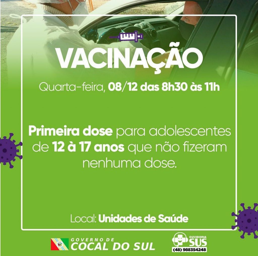 quarta feira de vacinacao em cocal do sul whatsapp image 2021 12 07 at 10.32.15