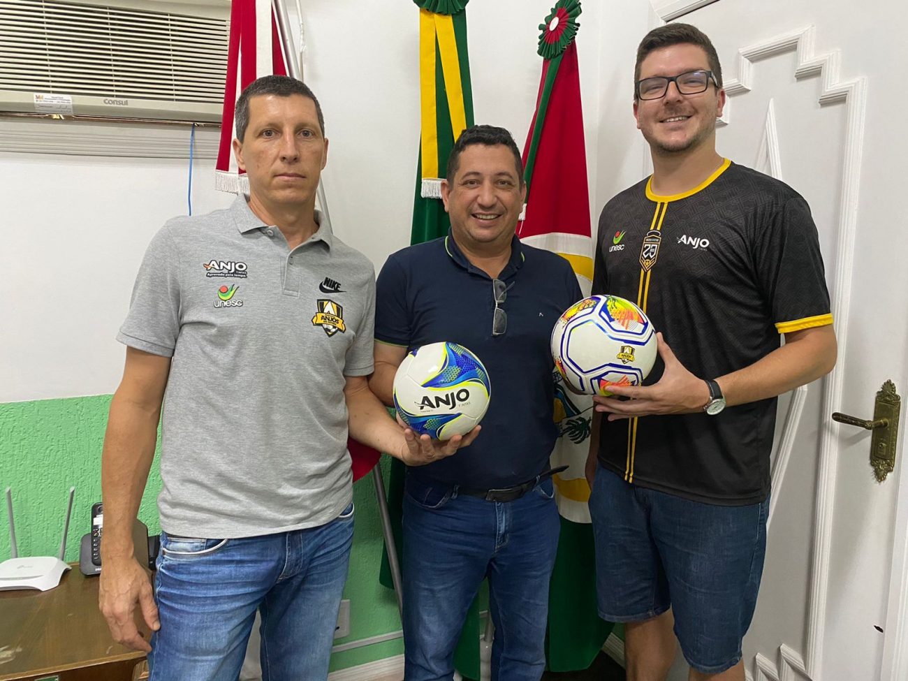 stronganjos do futsal e cocal do sul continuam com a parceria em 2022 com as categorias de basestrong renovacao parceria cocaldosul anjosdofutsal1