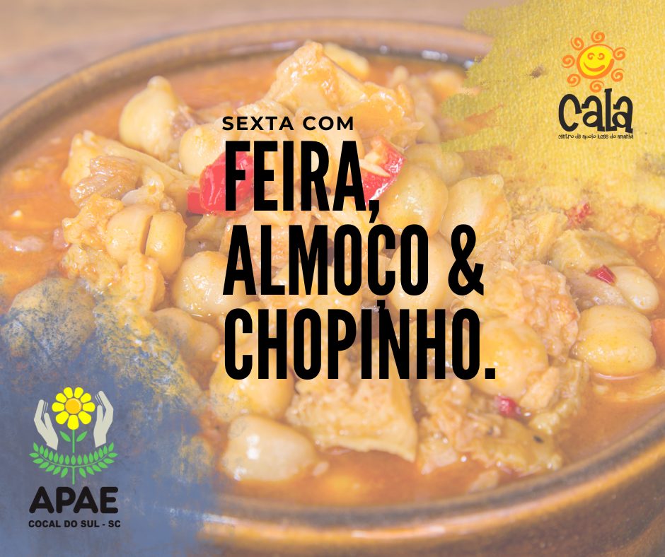 sexta feira com almoco especial na feira da agricultura familiar de cocal do sul sexta com