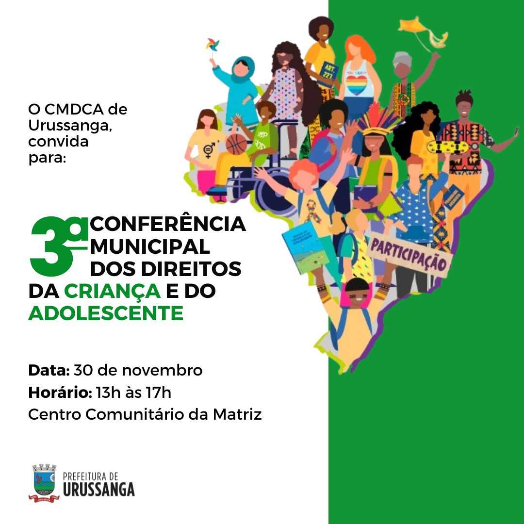 Iii Conferência Municipal Dos Direitos Da Criança E Do Adolescente Será