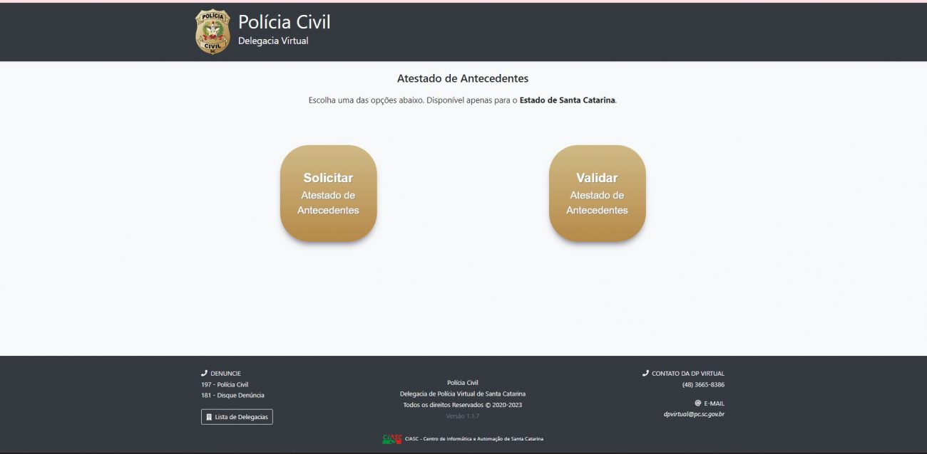 strongpolicianbspcivil disponibiliza emissao denbspcertidaonbspnegativa denbspantecedentes pelanbspdelegacianbspvirtualstrong 1 1