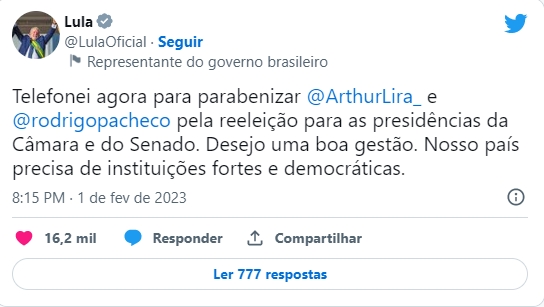 arthur lira e reeleito para presidencia da camara dos deputados cats