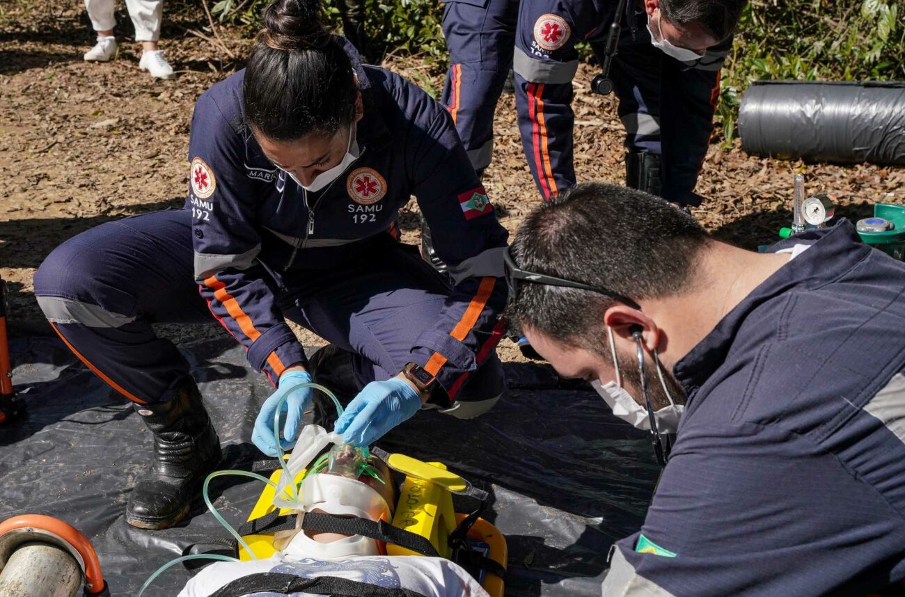 maio amarelo acidentes de transito estao entre os casos mais graves atendidos pelo samuusa simulacao samu