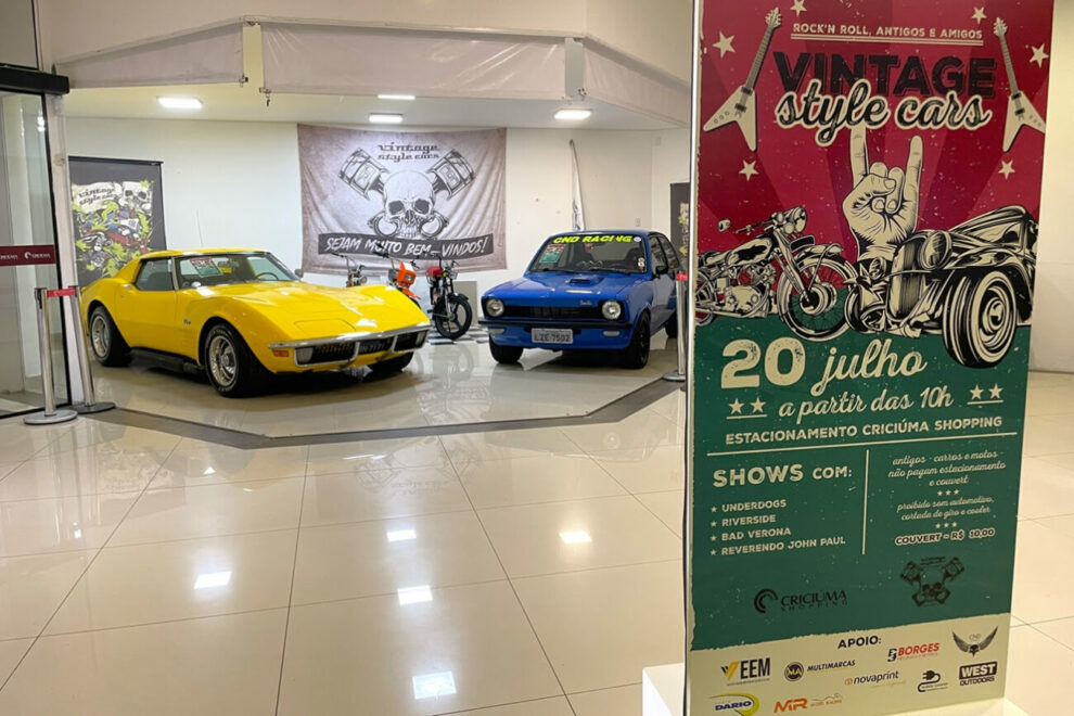 automoveis antigos e rock nroll criciuma shopping recebe vintage style cars unnamed 26