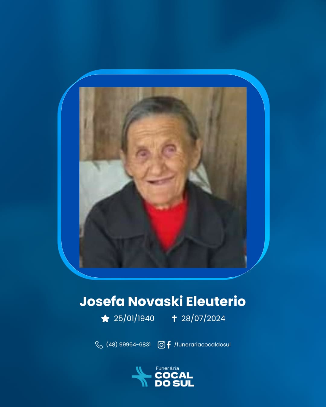 nota de falecimento josefa novaski eleuterio img 20240728 wa0135