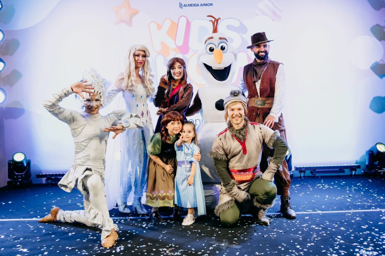 aventura congelante fim de semana tera musical infantil gratuito no nacoes shopping aventura congelante 2