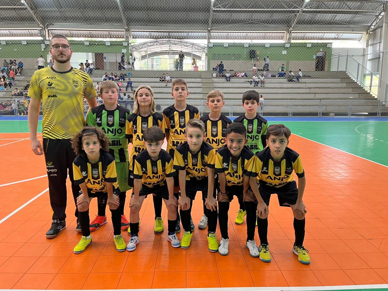 desafio no quadrangular semifinal do campeonato estadual para a equipe sub 10 de cocal do sulanjo futsal sub10 cocaldosul anjofutsal setembro2024