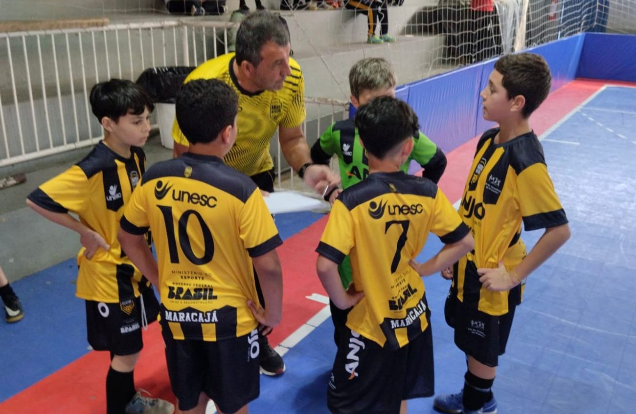 jogos equilibrados marca o inicio do campeonato regional anjos do futsalunesc nucleomaracaja anjosdofutsal