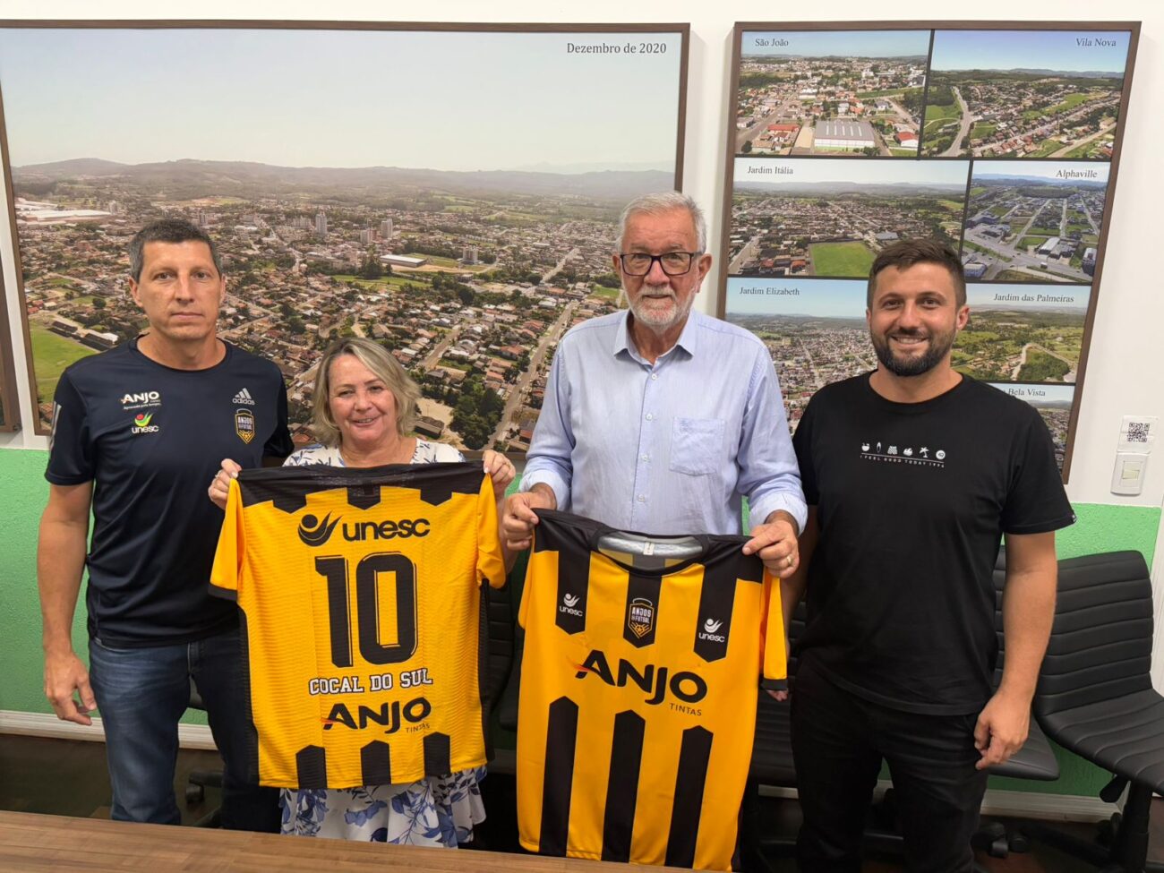 cocal do sul renova parceria com anjos do futsal e tera as categorias de sub 8 a sub 15 cocaldosul anjosdofutsal