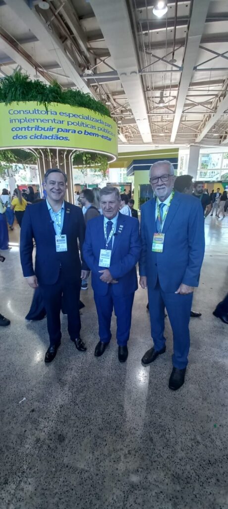 prefeito de cocal do sul participa de encontro nacional em brasilia vaguinho fontanella e magagnin